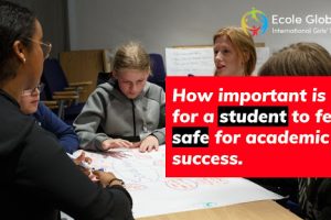 How important is it for a student to feel safe for academic success