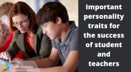 Important personality traits for the success of student and teachers