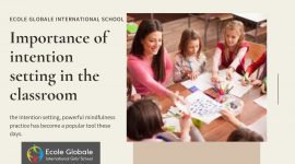 Importance of intention setting in the classroom