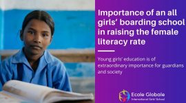 Importance of an all girls’ boarding school in raising the female literacy rate