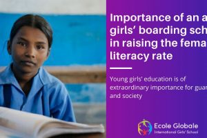 Importance of an all girls’ boarding school in raising the female literacy rate