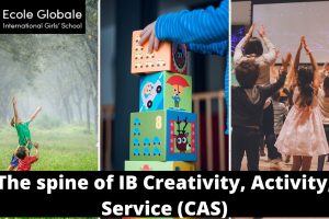 The spine of IB Creativity, Activity, Service (CAS)