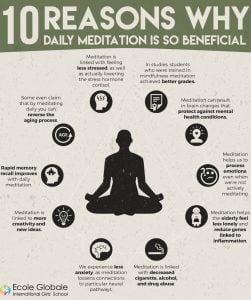 TEN BENEFITS OF DAILY MEDITATION