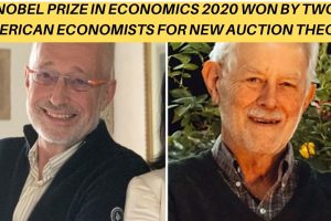 NOBEL PRIZE IN ECONOMICS 2020 WON BY TWO AMERICAN ECONOMISTS FOR NEW AUCTION THEORY