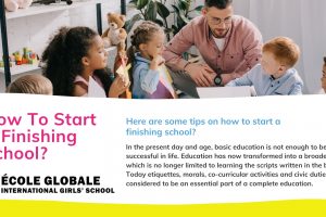 How To Start A Finishing School?