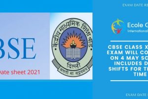 CBSE Class X and XII exam will commence on 4 may schedule includes double shifts for the first time