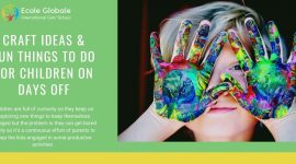 Craft ideas & fun things to do for children on days off