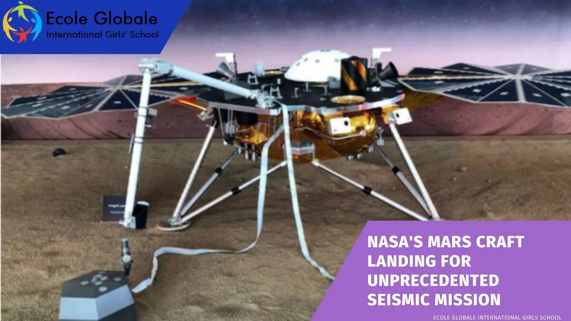 You are currently viewing NASA’S MARS CRAFT LANDING FOR UNPRECEDENTED SEISMIC MISSION