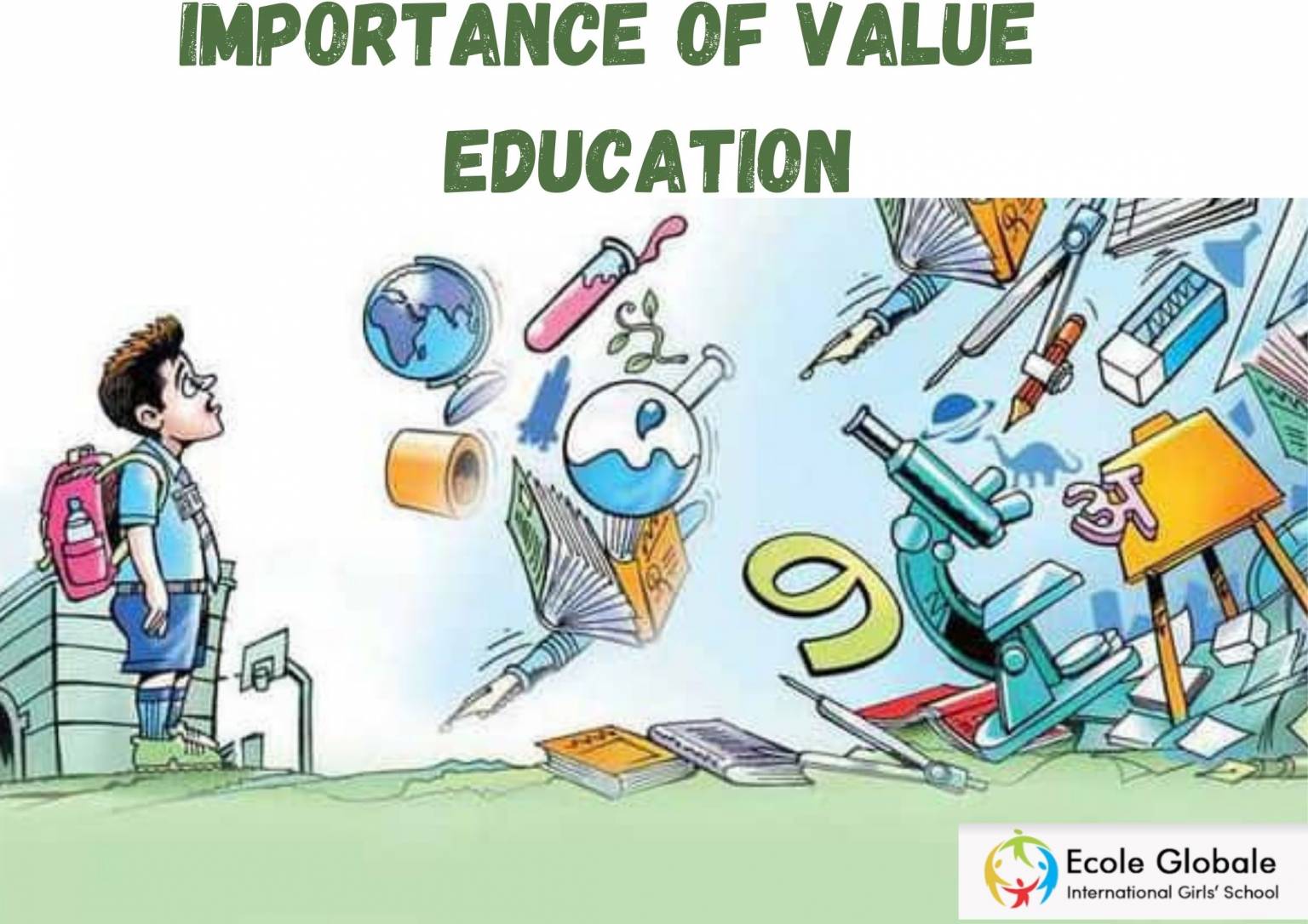 article writing on value education