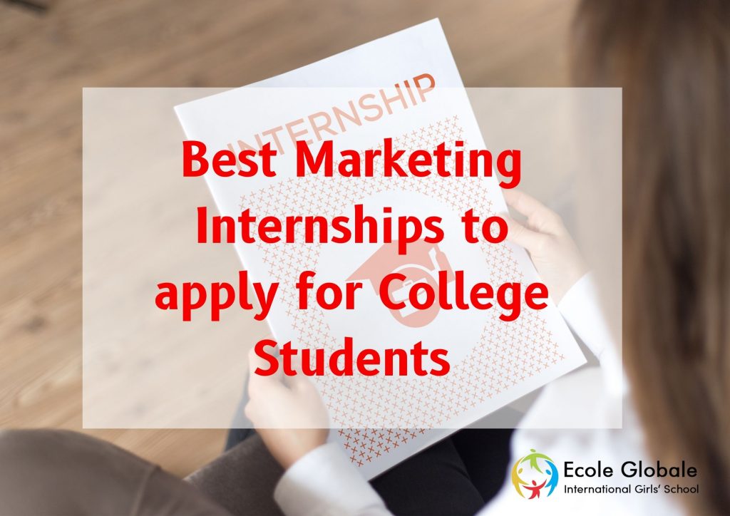 Best Marketing Internships to apply for College Students