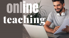 What is the first step in becoming an online teacher?