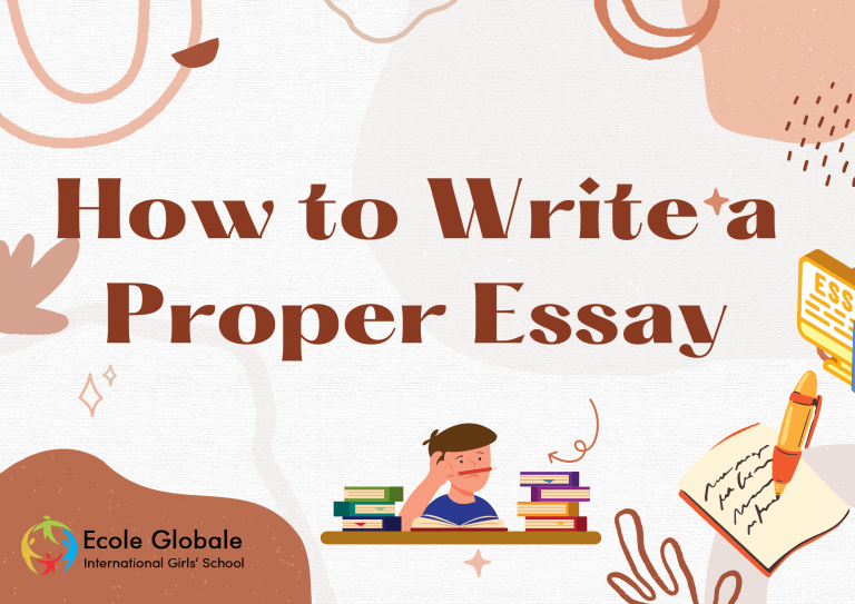 how to do a proper essay