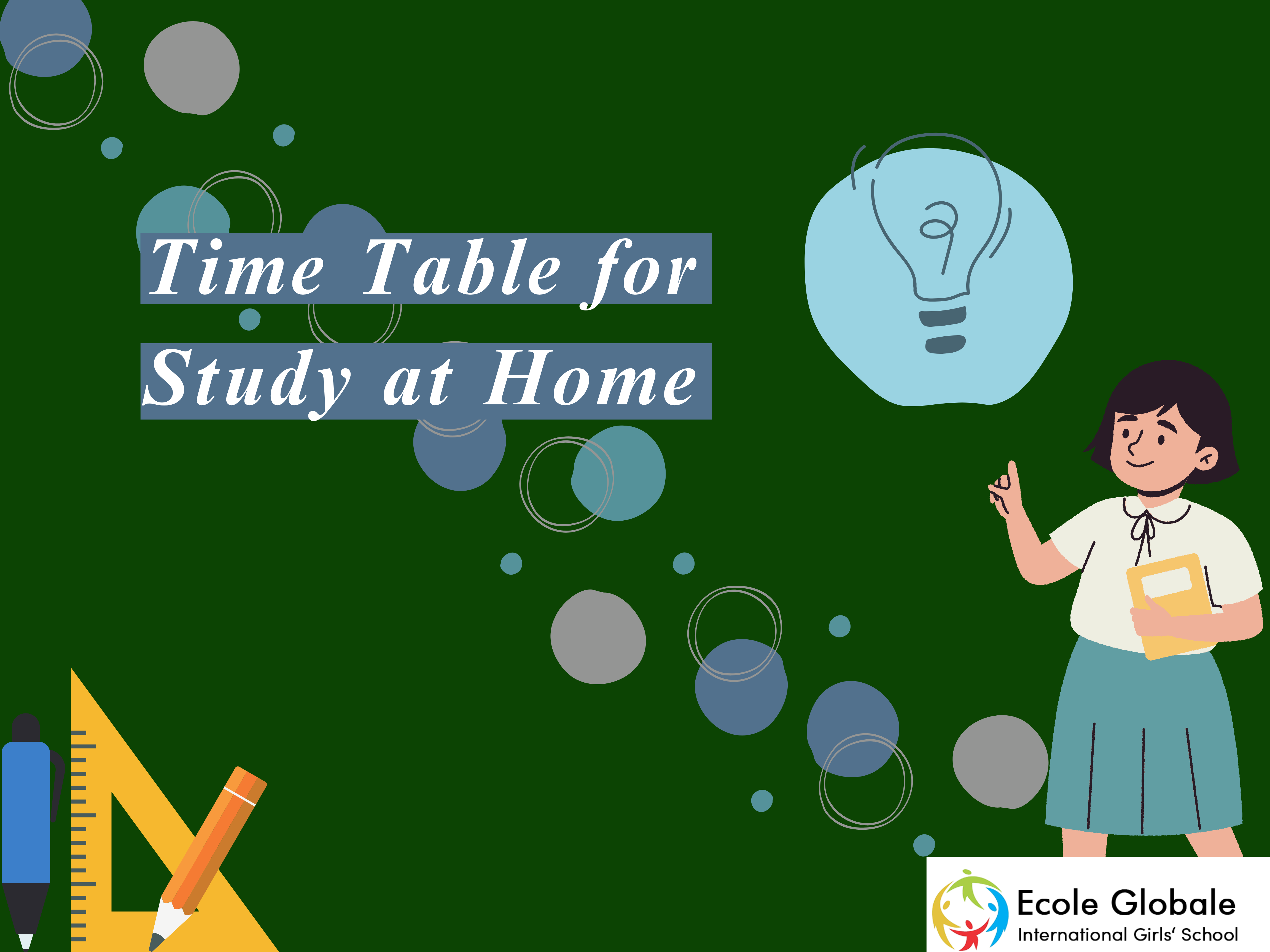 You are currently viewing Time Table for Study at Home: A Guide for Parents and Students