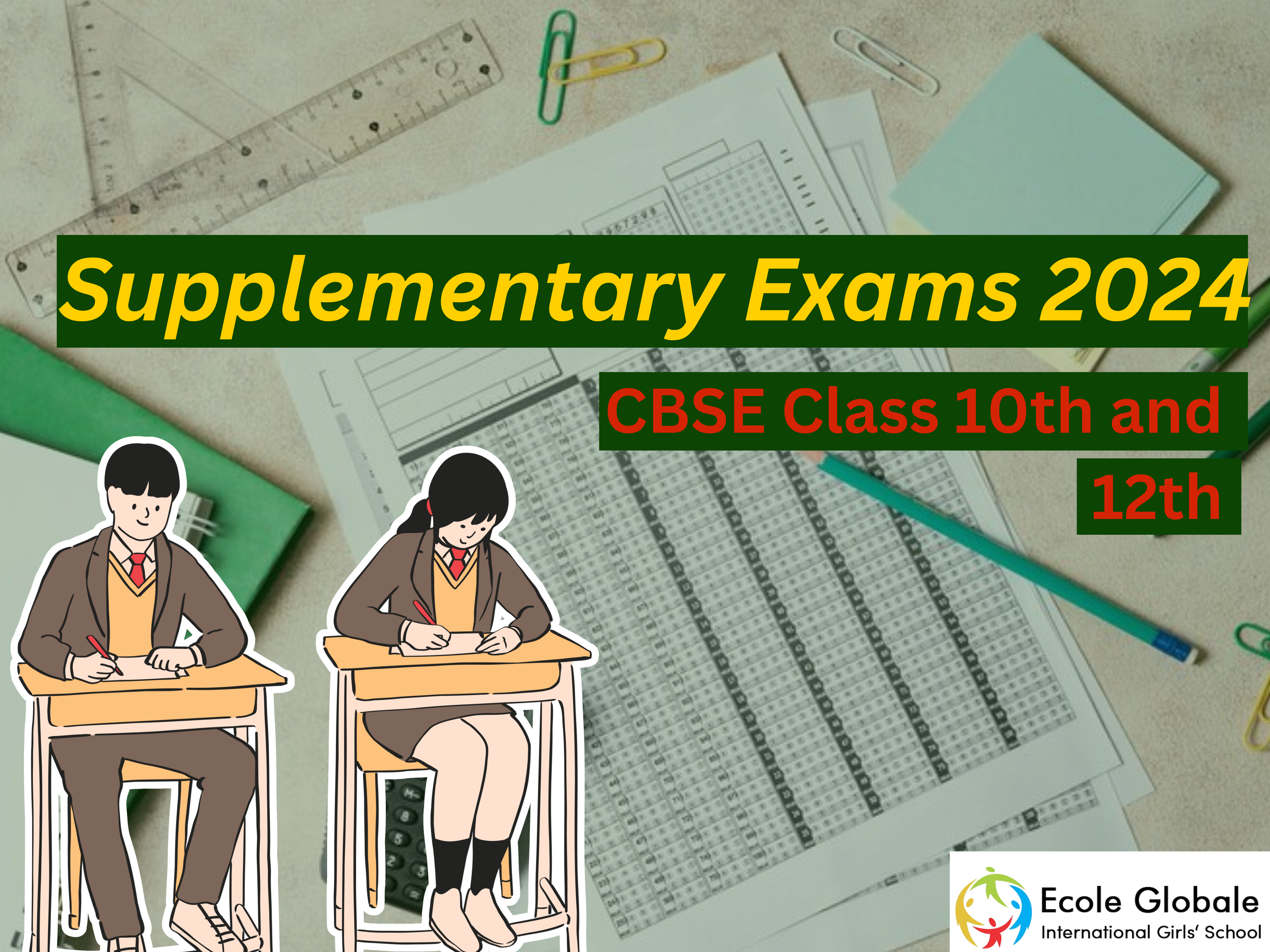 You are currently viewing Supplementary Exams 2024 CBSE Class 10th and 12th : What Parents and Students Need to Know