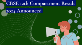 CBSE 12th Compartment Result 2024 Announced: Overall Pass Percentage at 29.78%