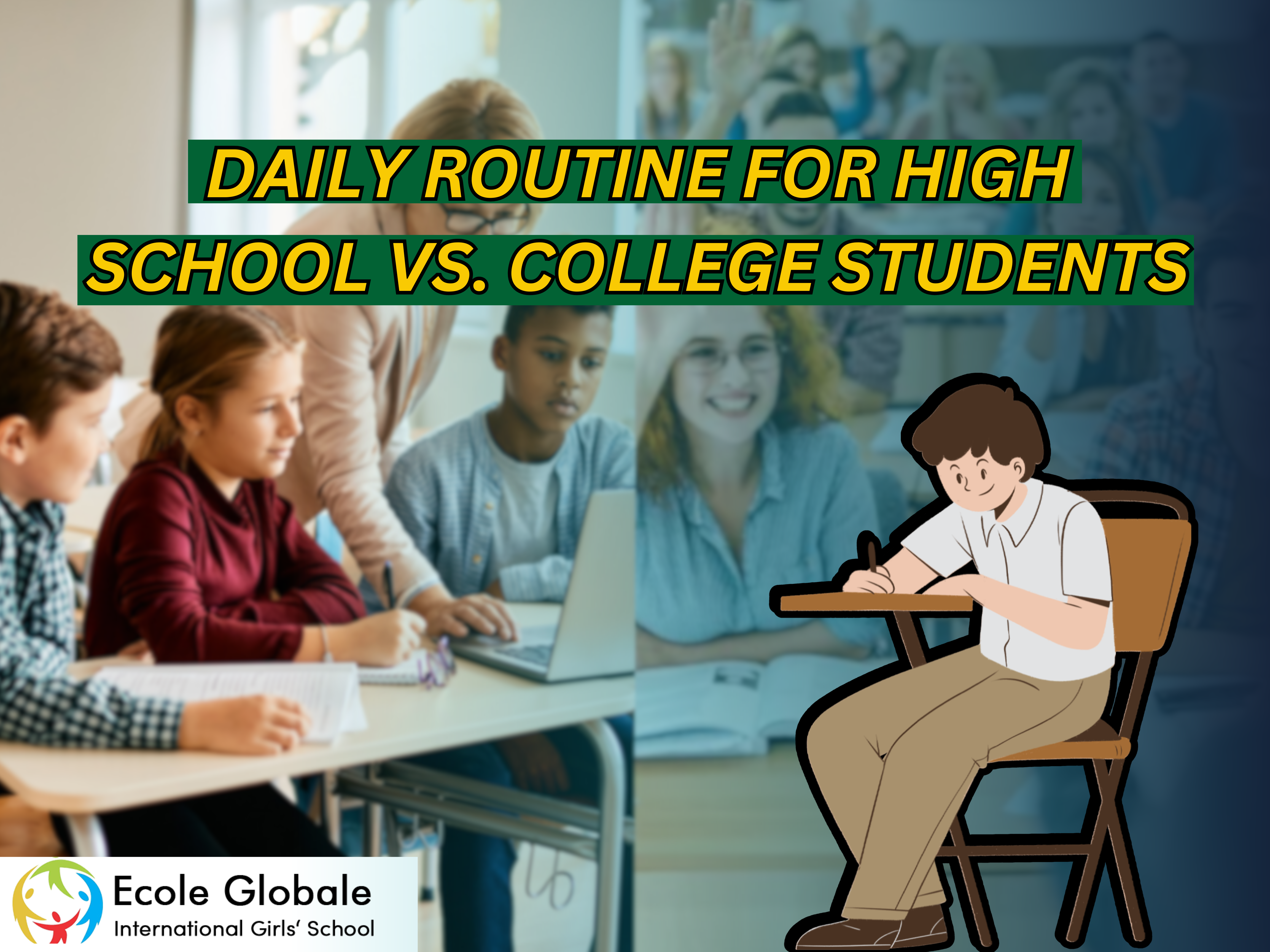 You are currently viewing Daily Routine for High School vs. College Students: What’s the Difference?