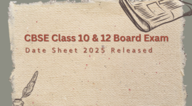  CBSE Class 10 & 12 Board Exam Date Sheet 2025 Released