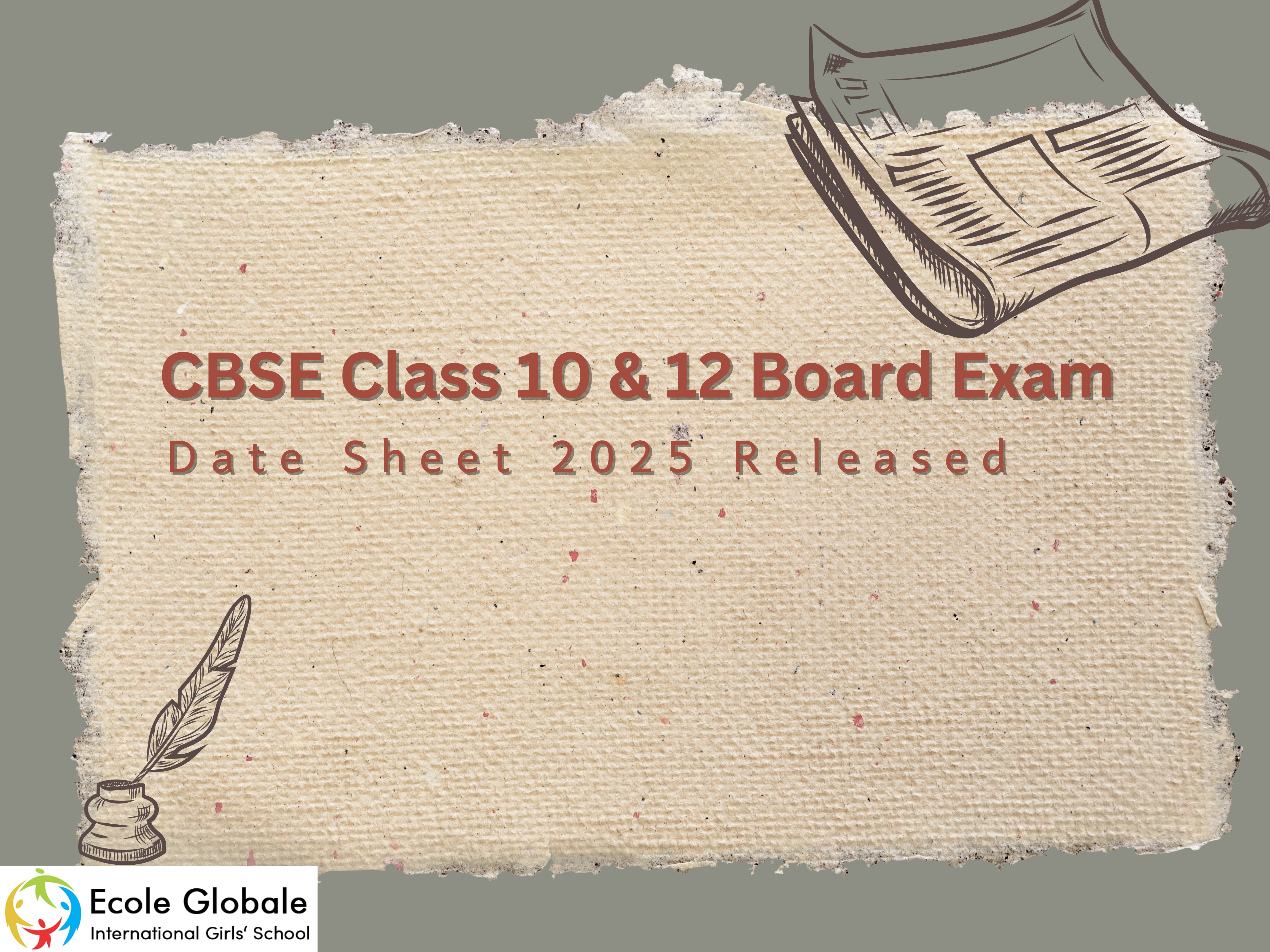 You are currently viewing  CBSE Class 10 & 12 Board Exam Date Sheet 2025 Released