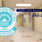 CBSE 12th Exam Date Sheet 2025