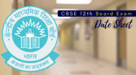 CBSE 12th Exam Date Sheet 2025