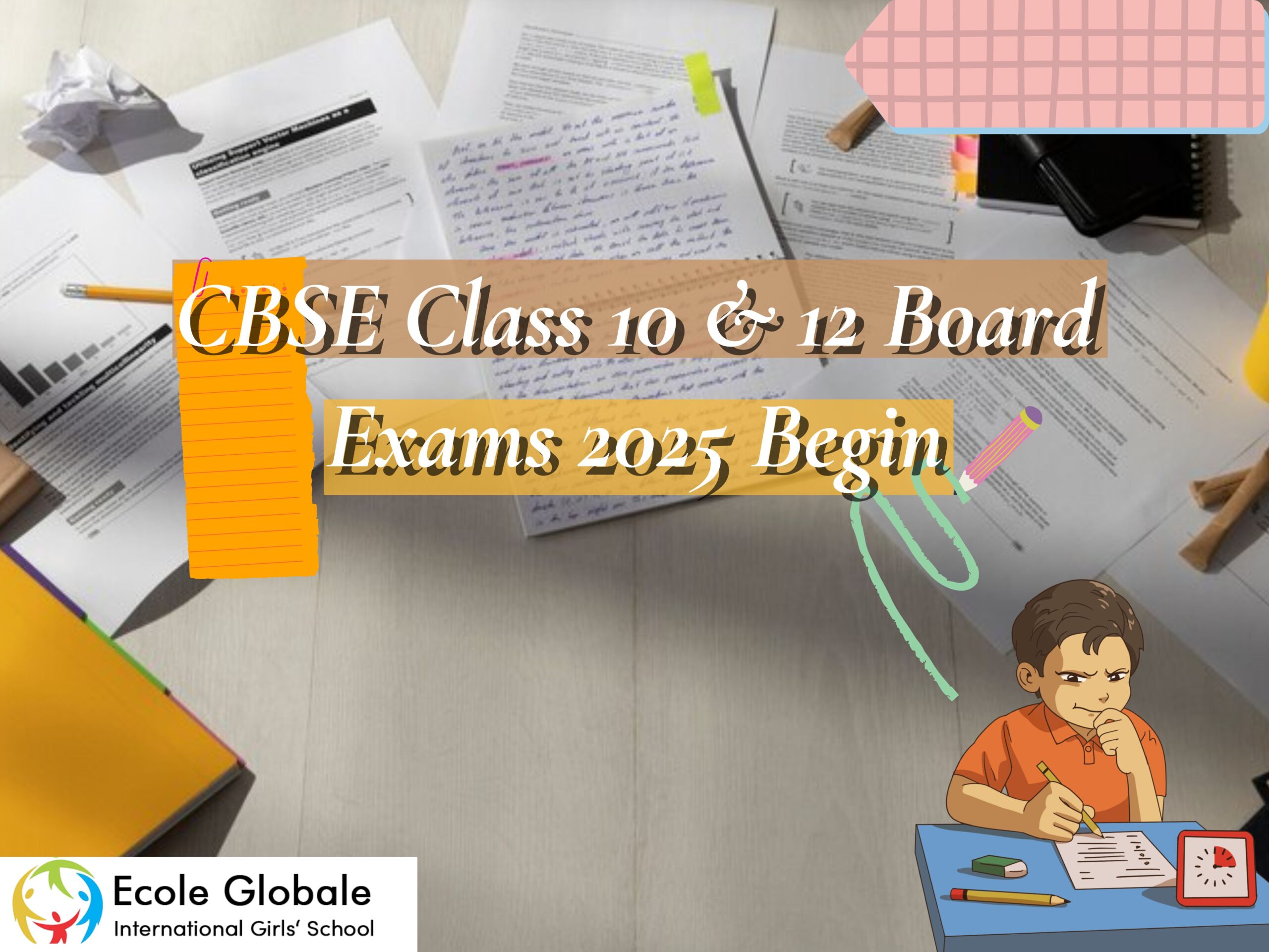 You are currently viewing CBSE Class 10 and 12 Board Exams 2025 Begin, Over 42 Lakh Students to Appear