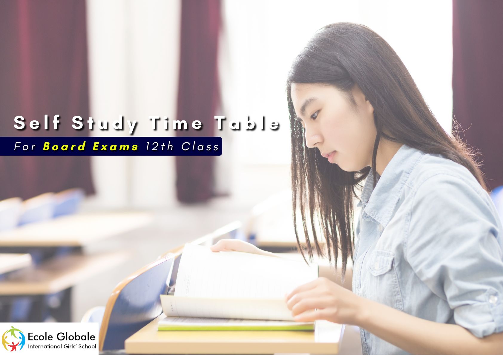 You are currently viewing Self Study Time Table for Students During 12th Board Exams 2025