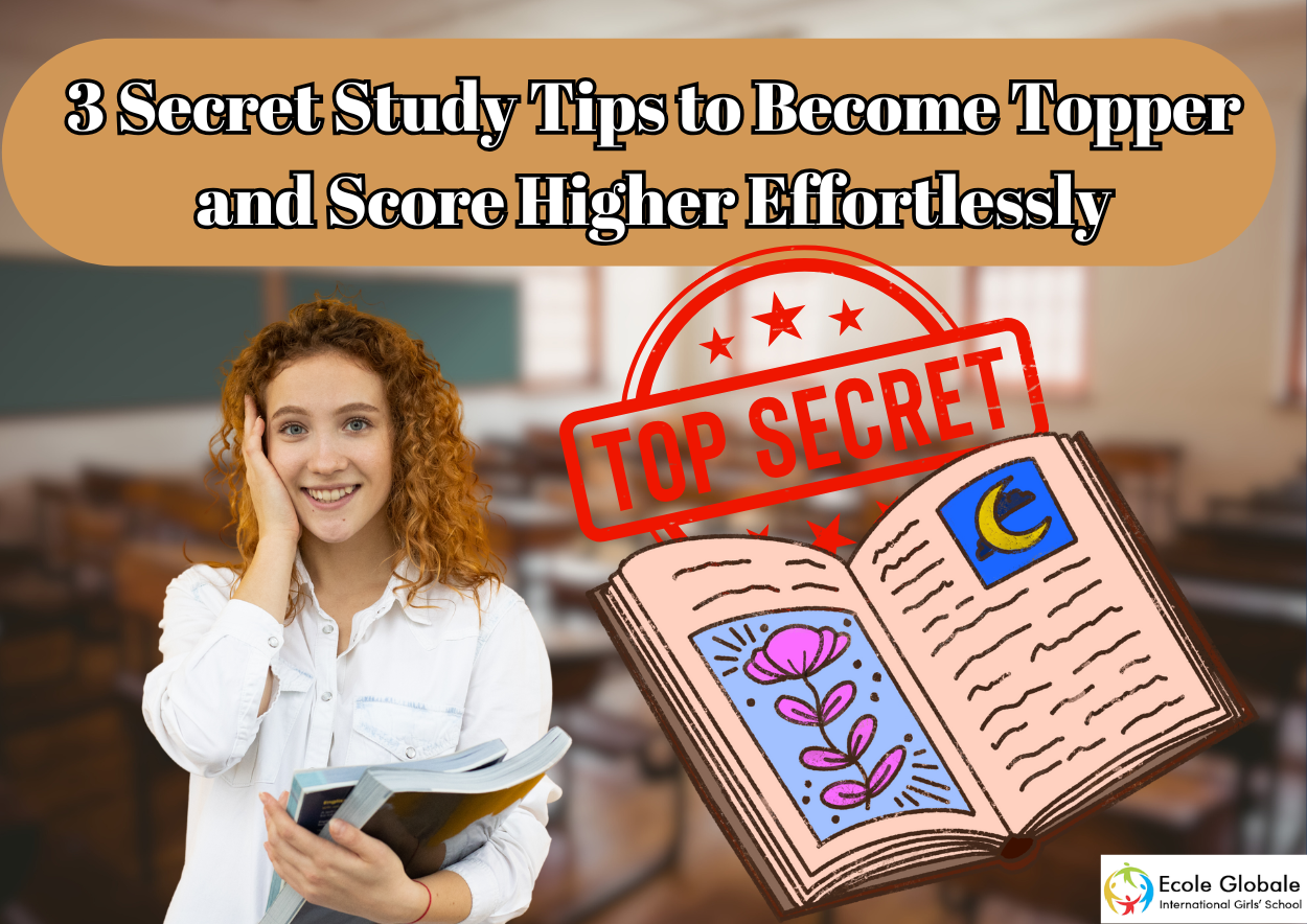 You are currently viewing 3 Secret Study Tips to Become Topper and Score Higher Effortlessly